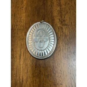 Towle 1975 five golden rings Sterling 12 Days Christmas Ornament